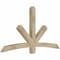 Ekena Millwork Alberta Rough Sawn Timber Gable Bracket, Douglas Fir, 72"W x 39"H x 4"D x 4"F, 13/12 Pitch GBW072X39X0404ALB00RDF - alternate 2